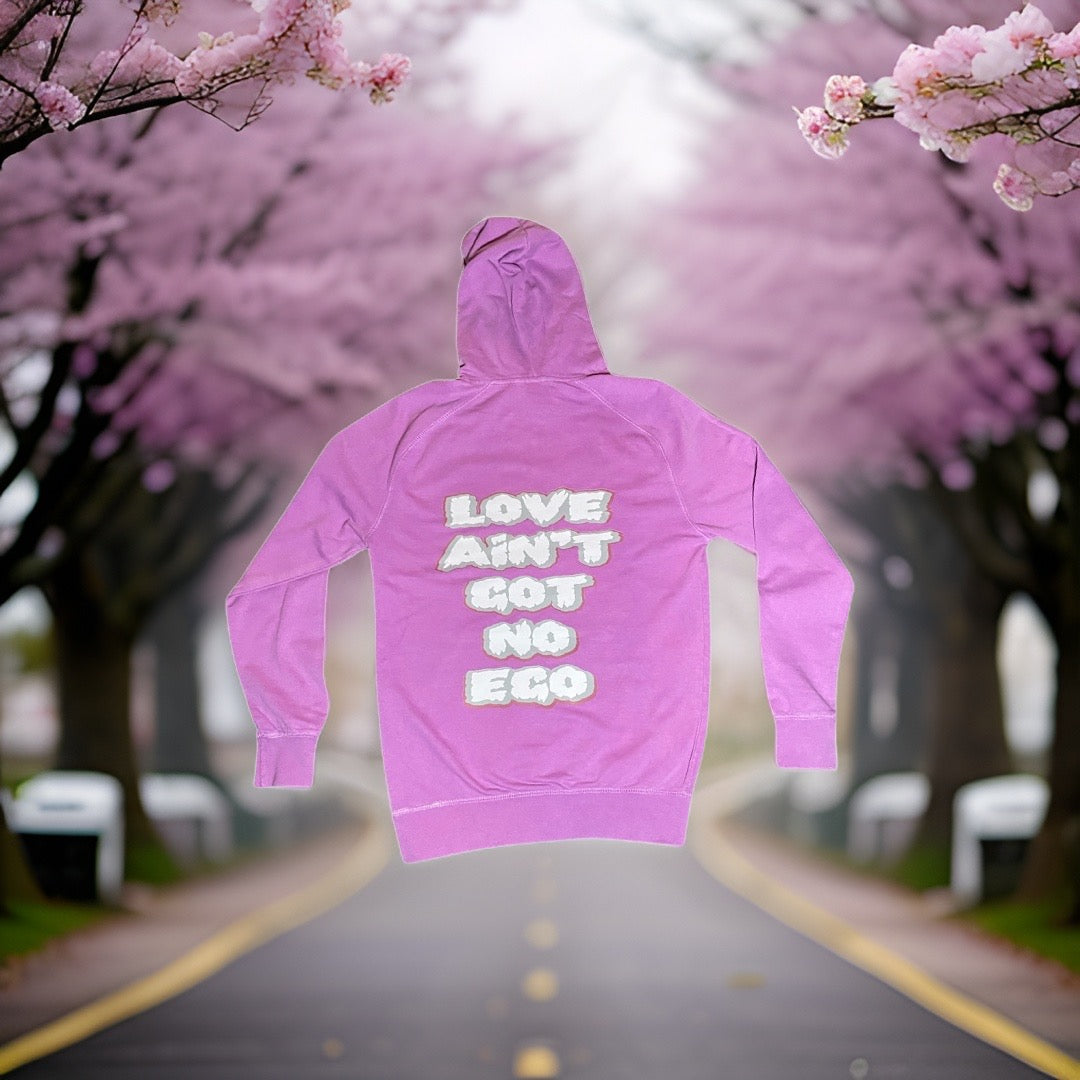 Lavender No Ego Vintage Hoodie