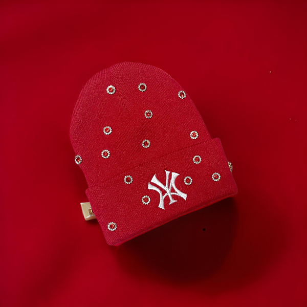 Rose Petal Yanks Beanie