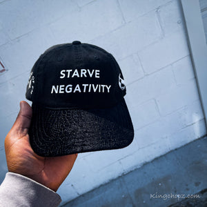 Black Negativity Baseball Cap