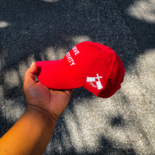 Red Starve Negativity Cap