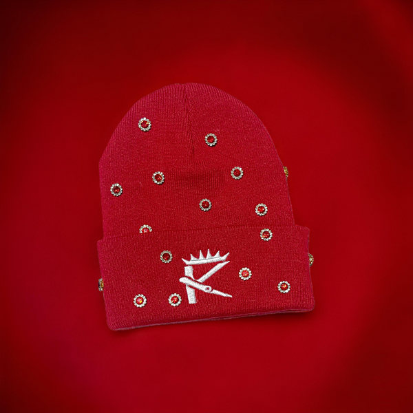 Rose Petal Yanks Beanie