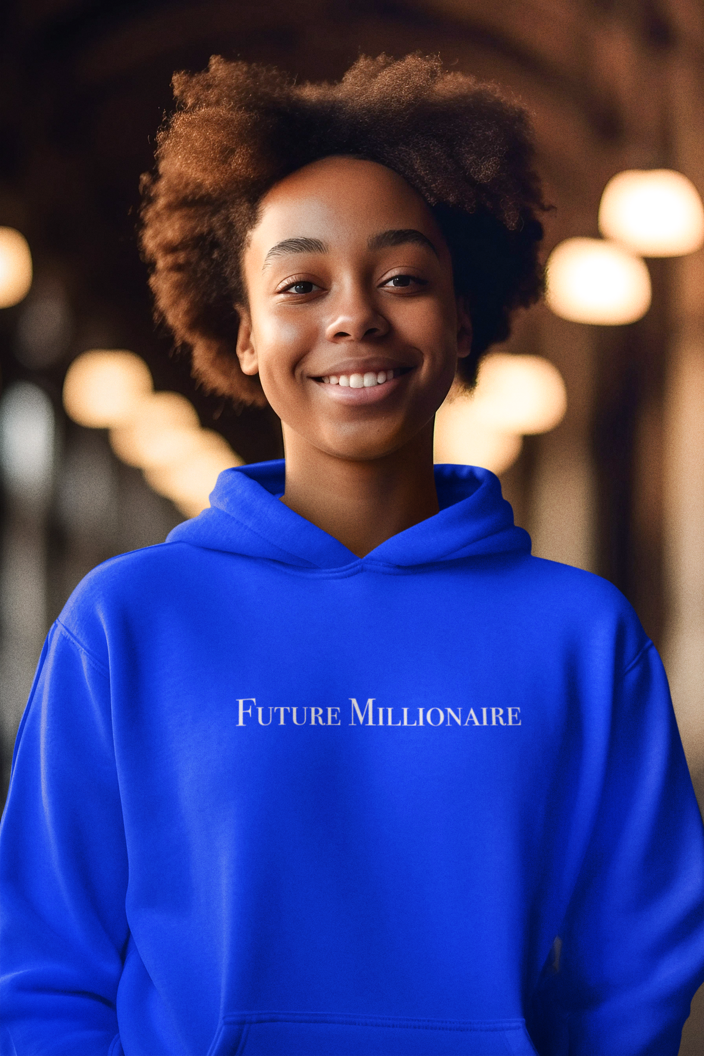 Blue Millionaire Pullover Hoodie