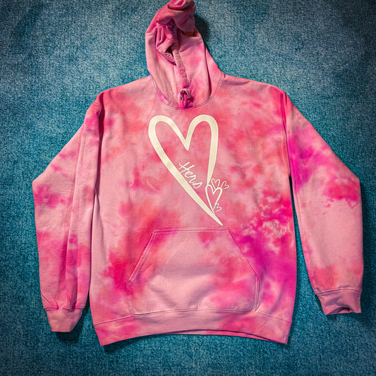 Pink Her Heart Hoodie