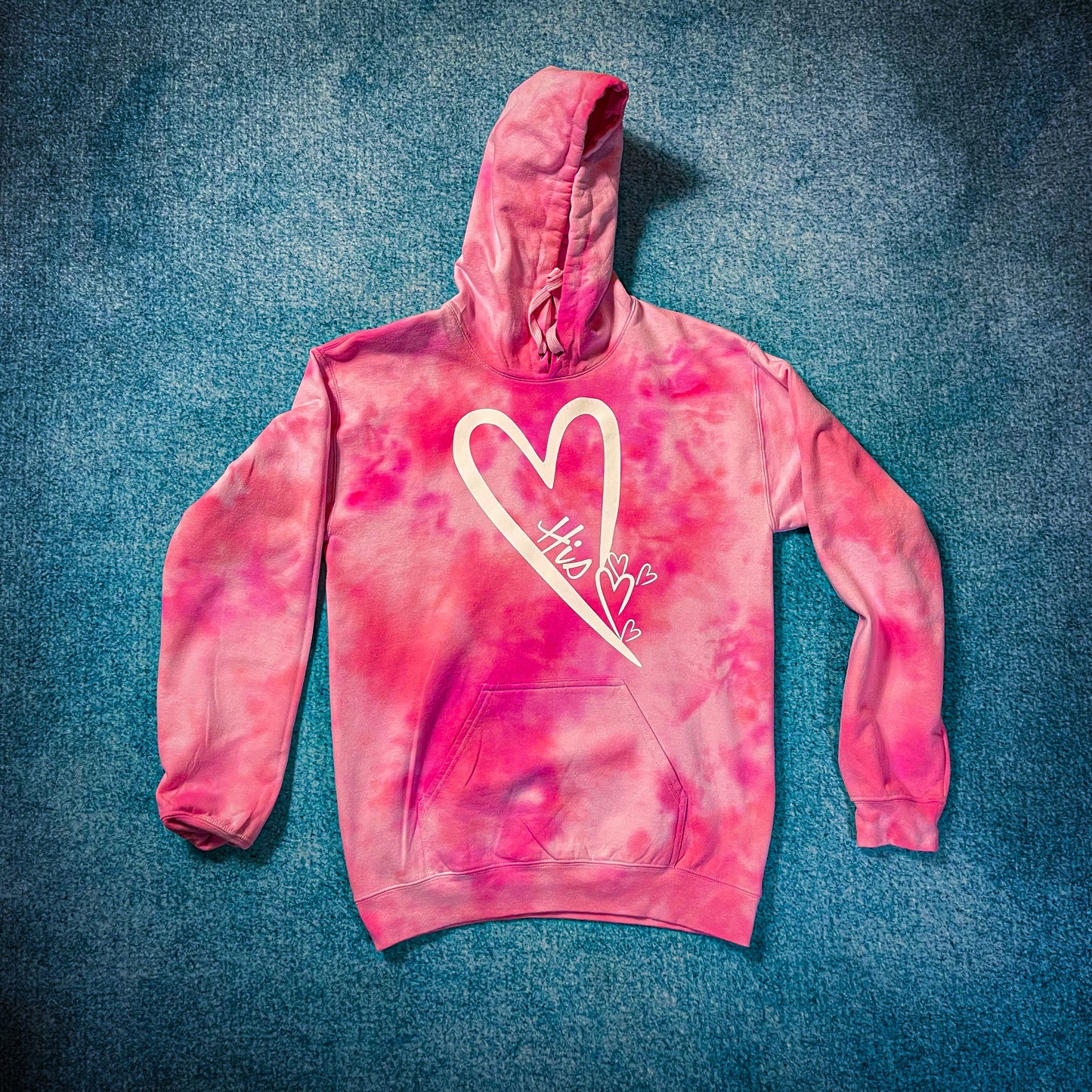 Pink His Heart Hoodie