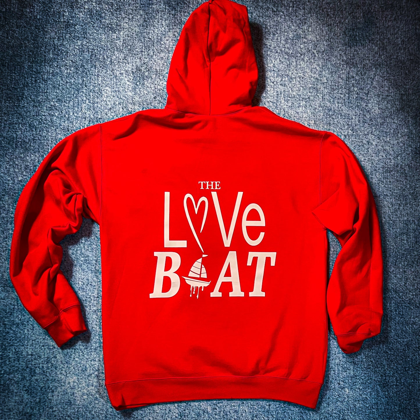 Red Hers Heart Hoodie