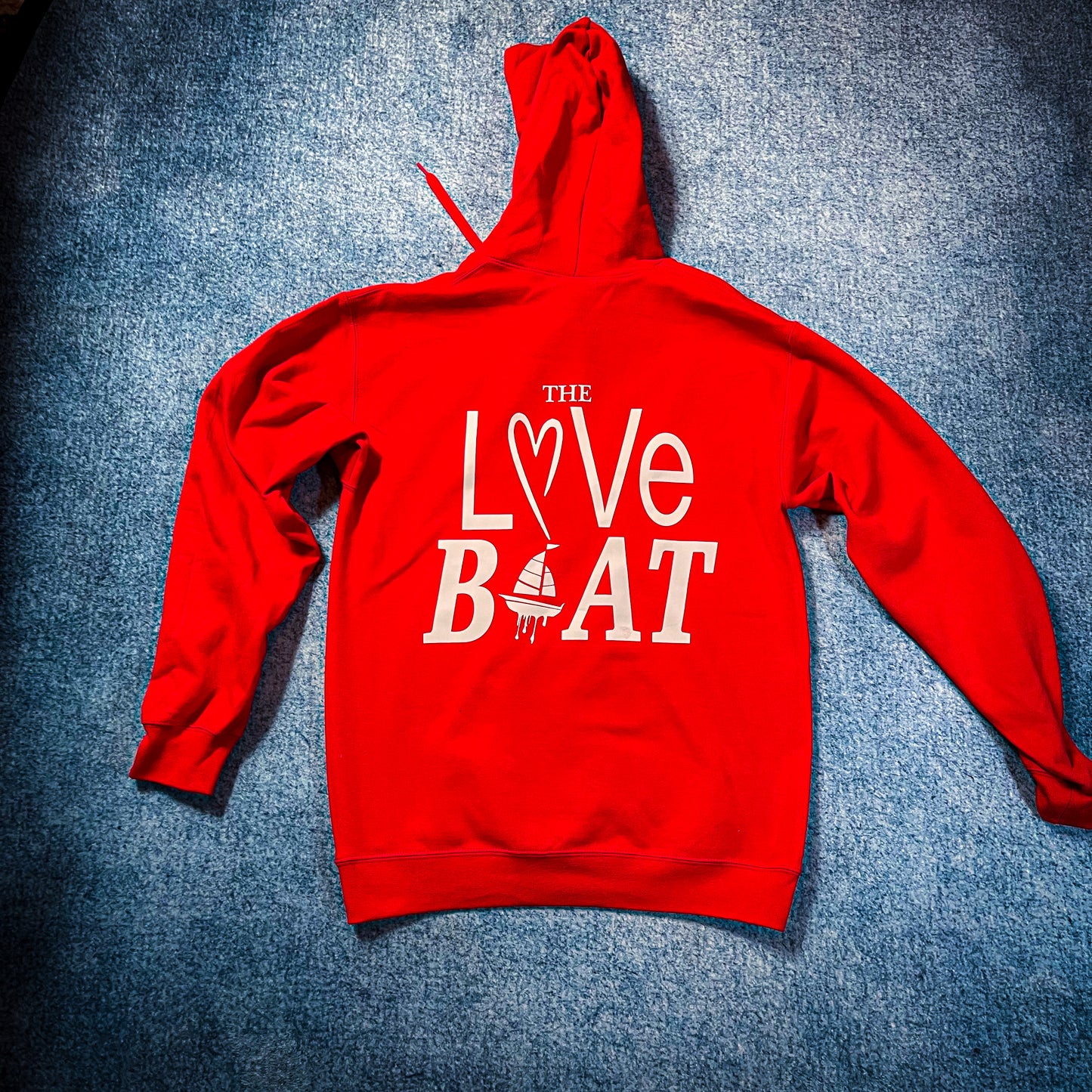 Red His Heart Hoodie