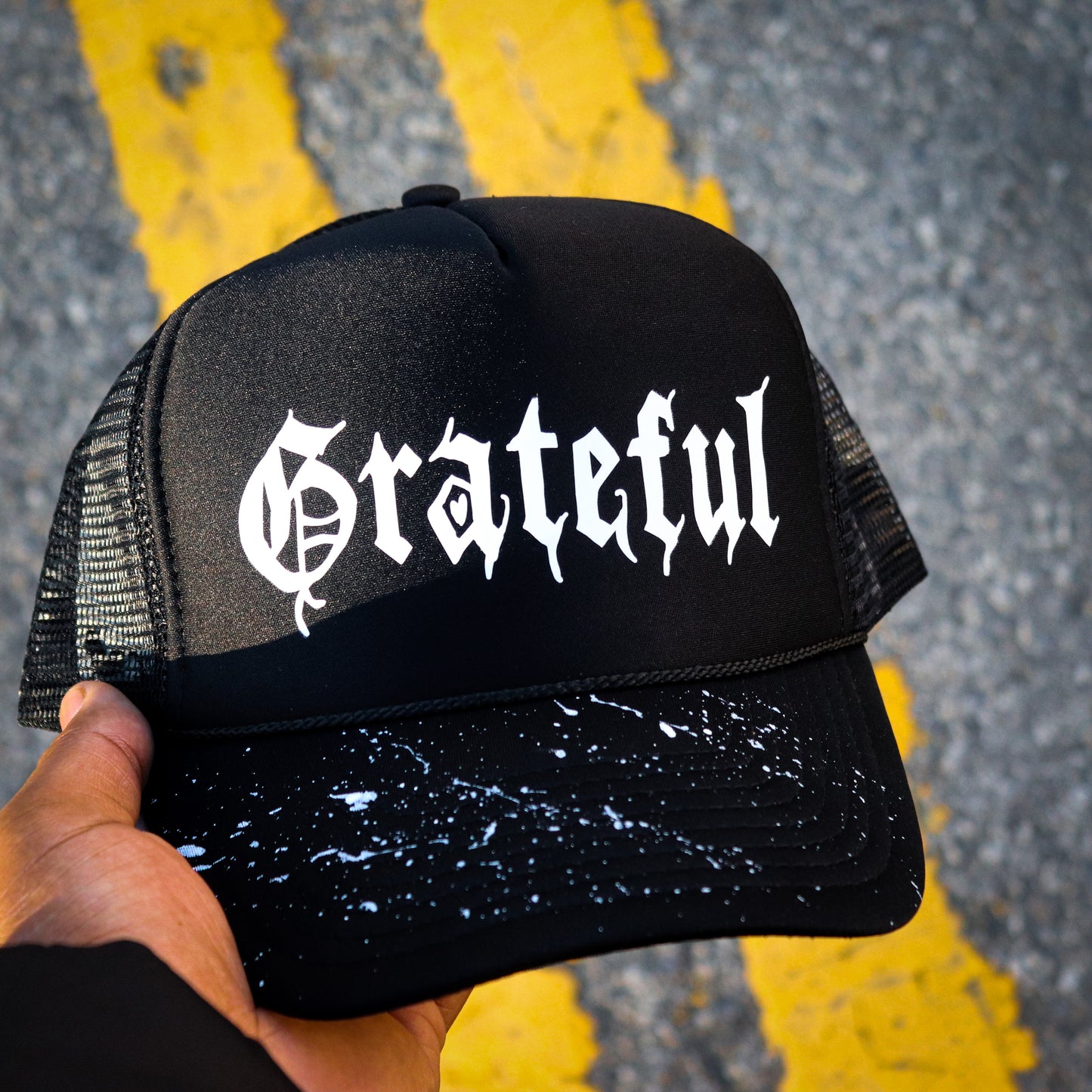 Black Grateful Trucker