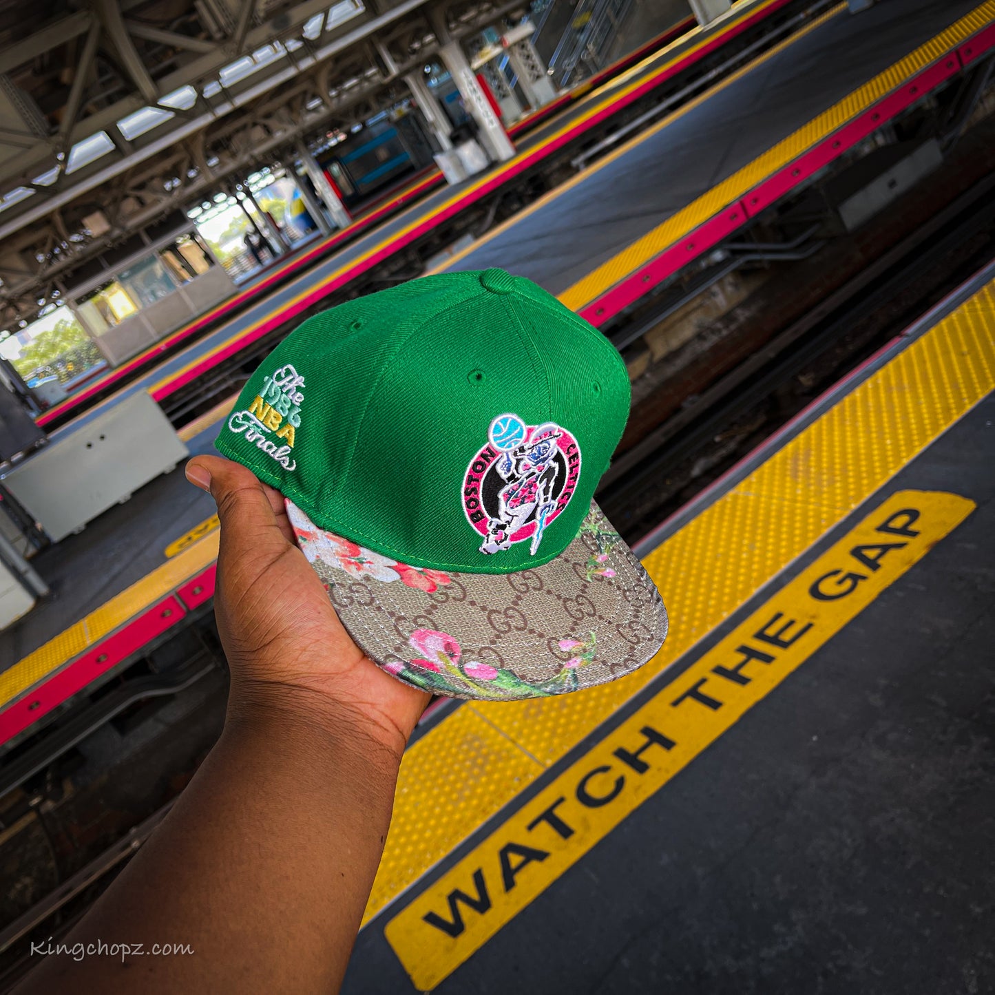 Gucci Inspired Boston Celtics hat